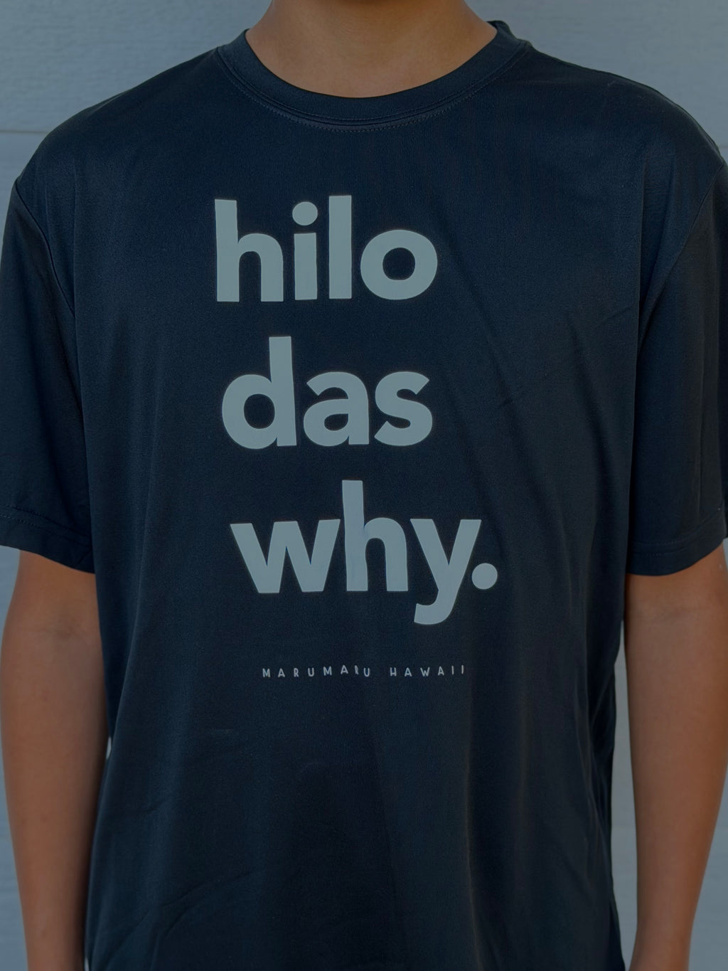 "Hilo das why" OG (Moisture-wicking Youth)