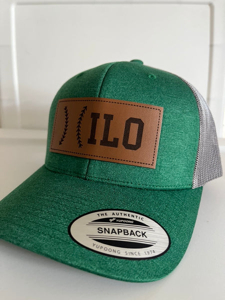 HILO Baseball Laser Engraved Patch Hat (limited edition)