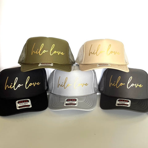 "Sweet Hilo Love" Trucker Hats
