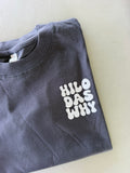 "Hilo das why RETRO" (Women's Boxy Tee)