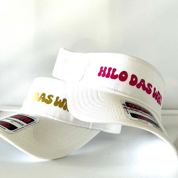 "Hilo das why Retro" Visors