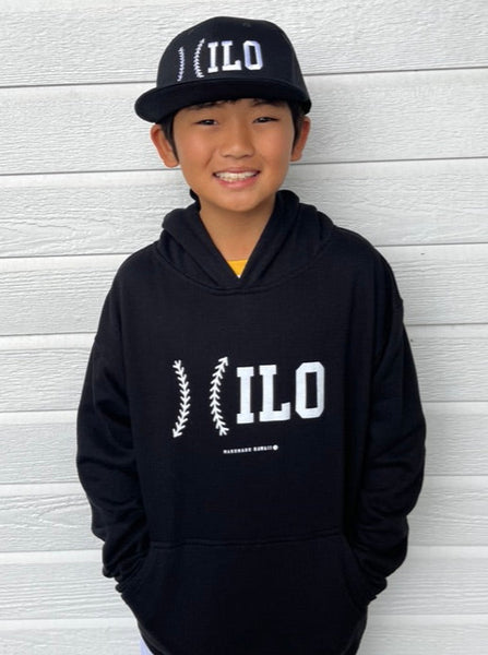 HILO Baseball Adult + Keiki Hoodies (limited edition)