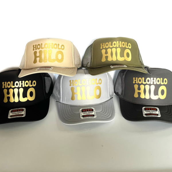 "Holoholo Hilo" Trucker Hats