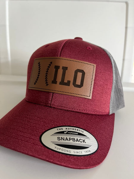 HILO Baseball Laser Engraved Patch Hat (limited edition)