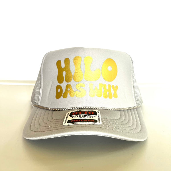 "Hilo das why Retro" Trucker Hats