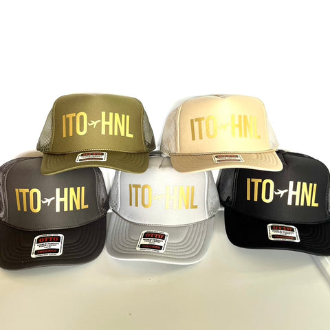 "ITO-HNL" Trucker Hats