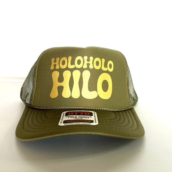 "Holoholo Hilo" Trucker Hats