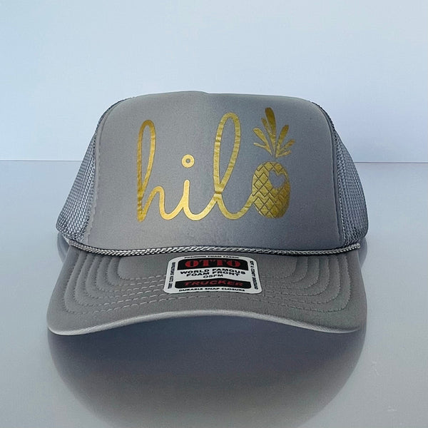 "Hilo Pineapple Love" Trucker Hats