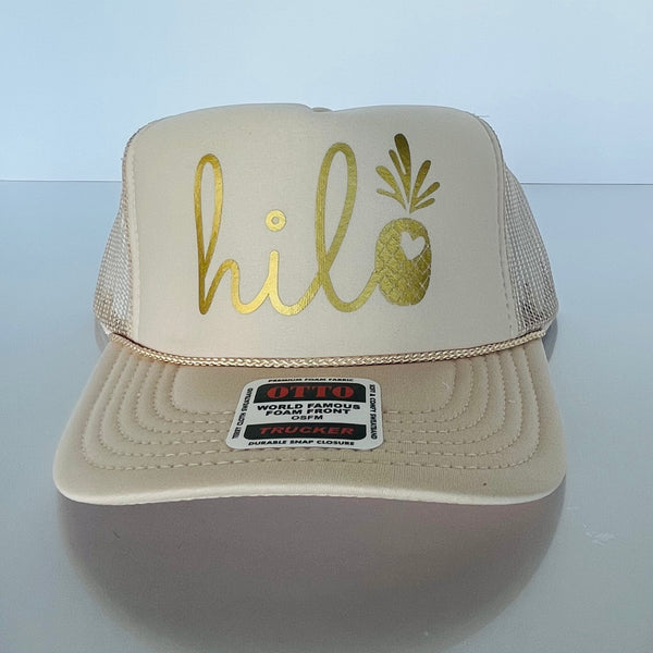 "Hilo Pineapple Love" Trucker Hats