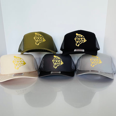 "Hilo das why - Big Island" Trucker Hats