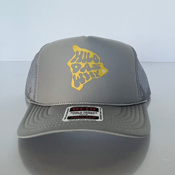 "Hilo das why - Big Island" Trucker Hats