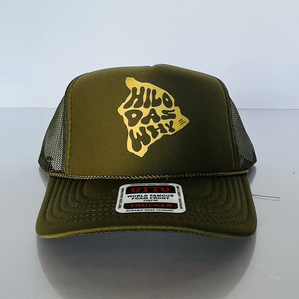 "Hilo das why - Big Island" Trucker Hats