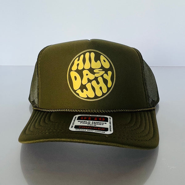 "Hilo das why - Circle" Trucker Hats