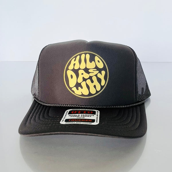 "Hilo das why - Circle" Trucker Hats