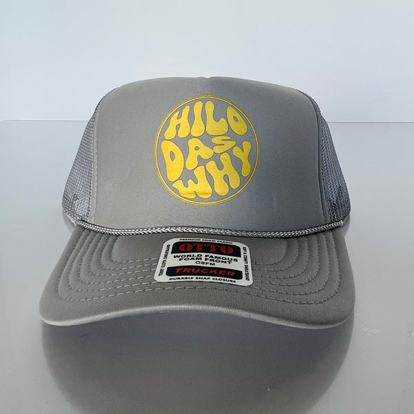 "Hilo das why - Circle" Trucker Hats