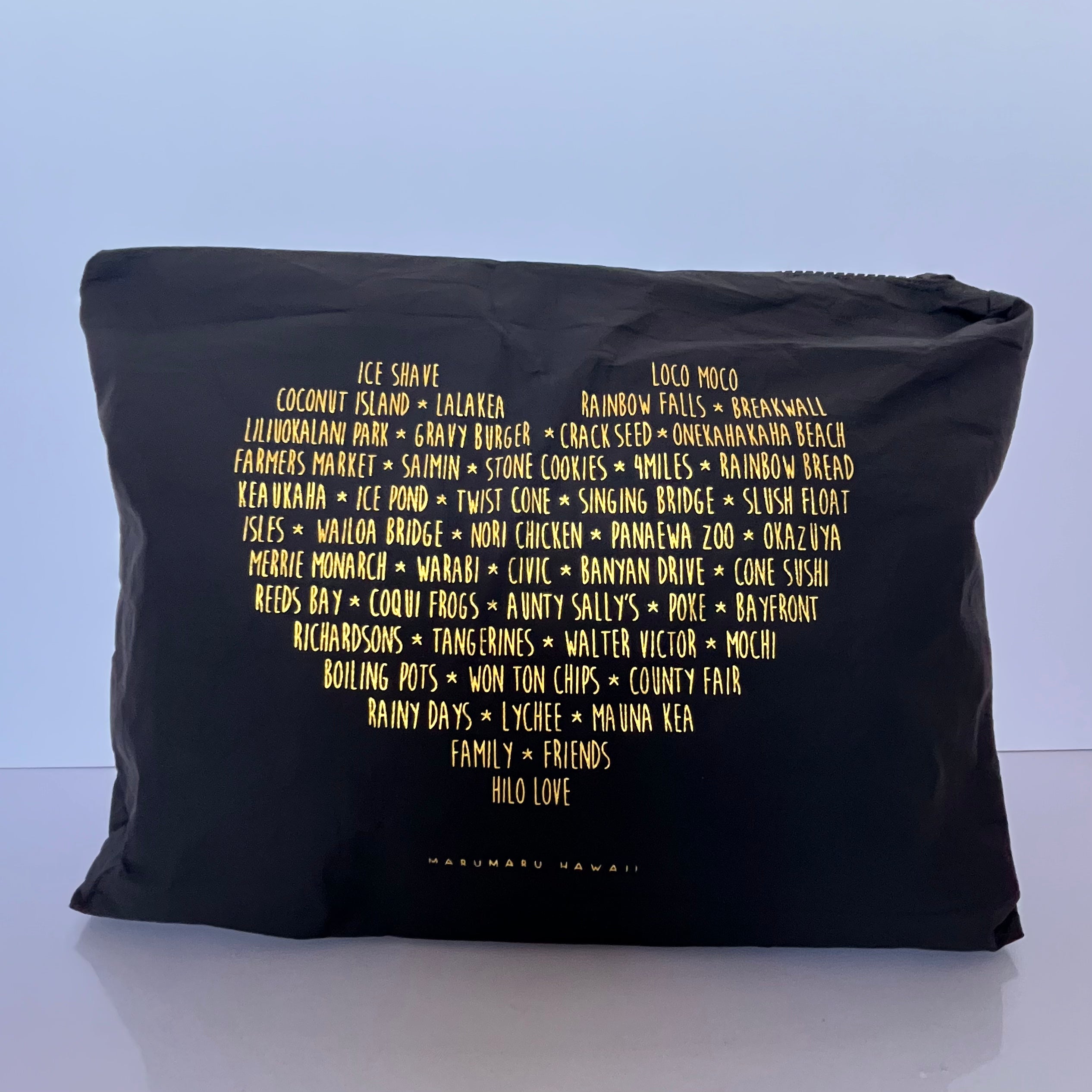 "Hilo" Tyvek Zippered Pouch Bag