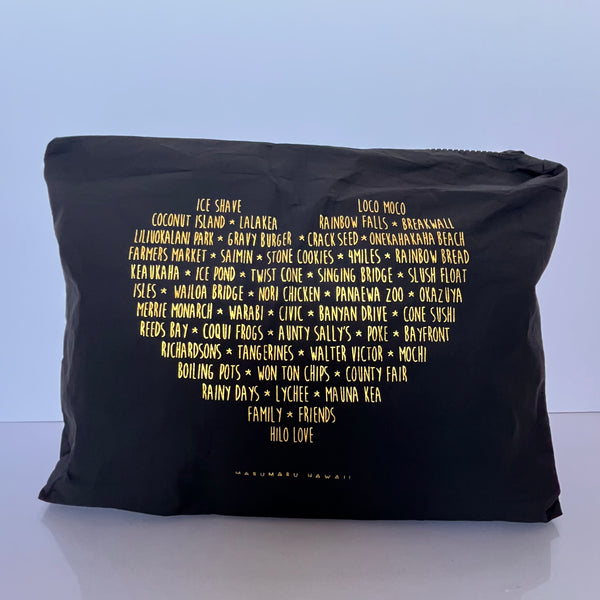 "Hilo" Tyvek Zippered Pouch Bag