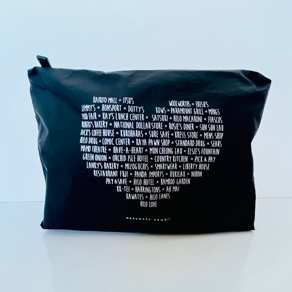 "Hilo" Tyvek Zippered Pouch Bag