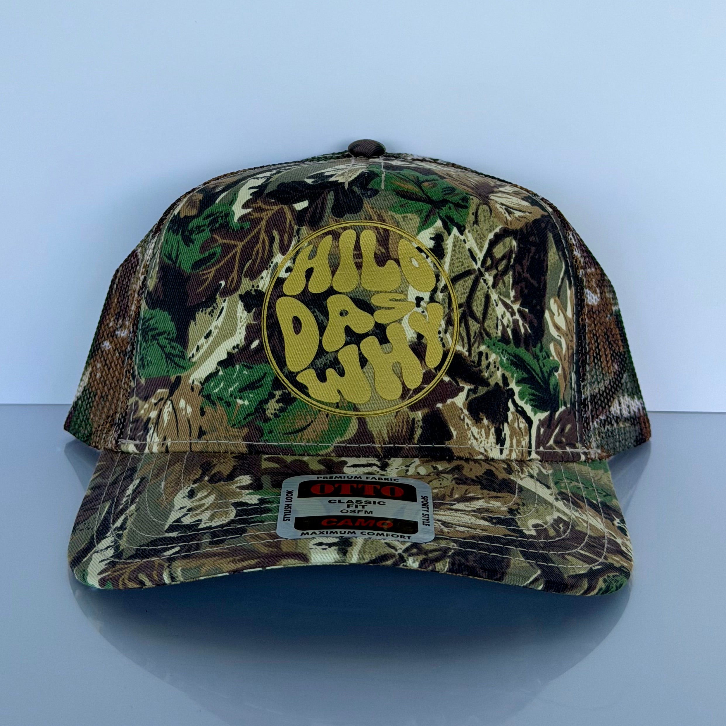 "Hilo das why - Circle" Trucker Hats