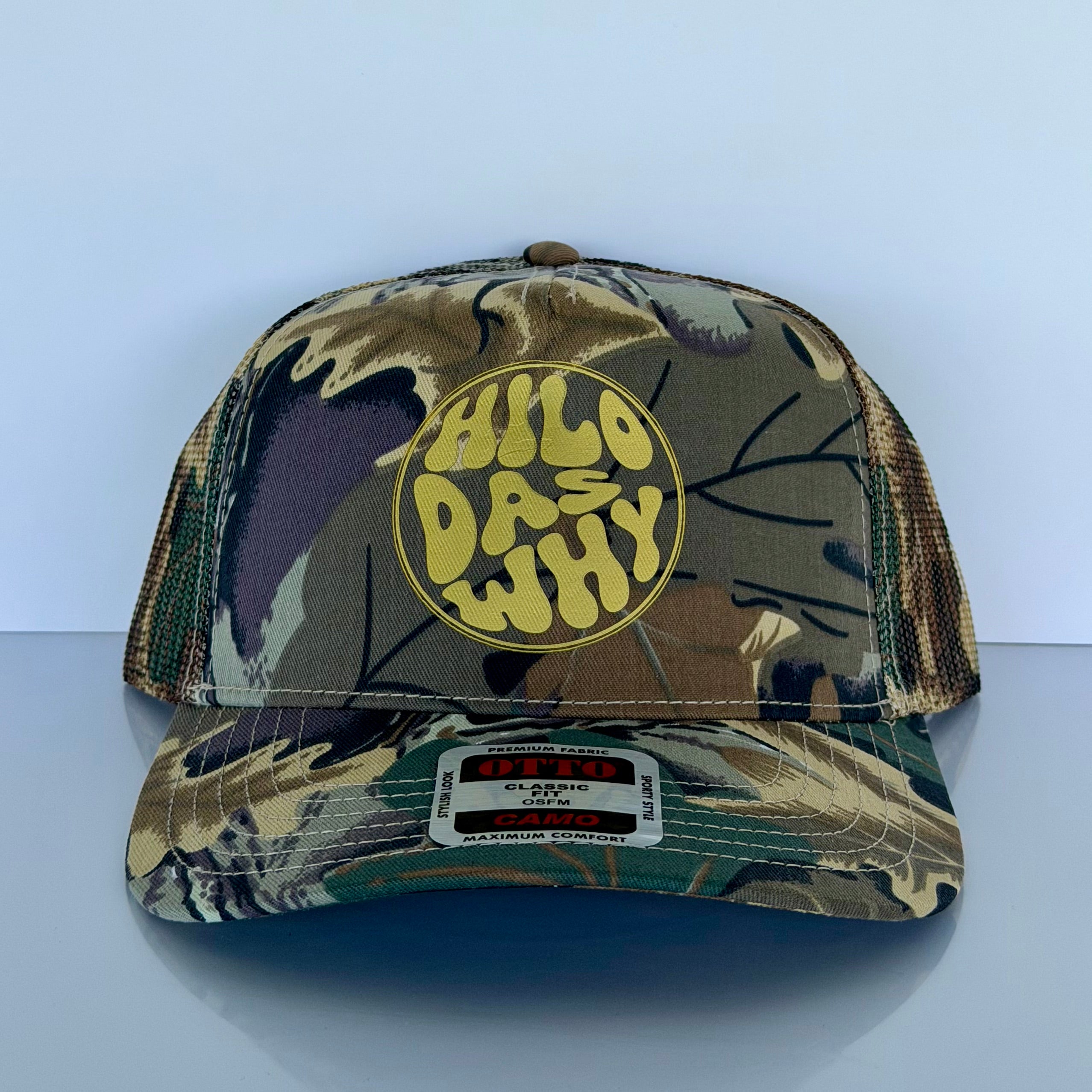 "Hilo das why - Circle" Trucker Hats