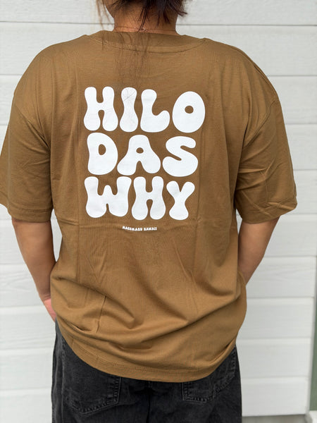 "Hilo das why RETRO" (Women's Boxy Tee)