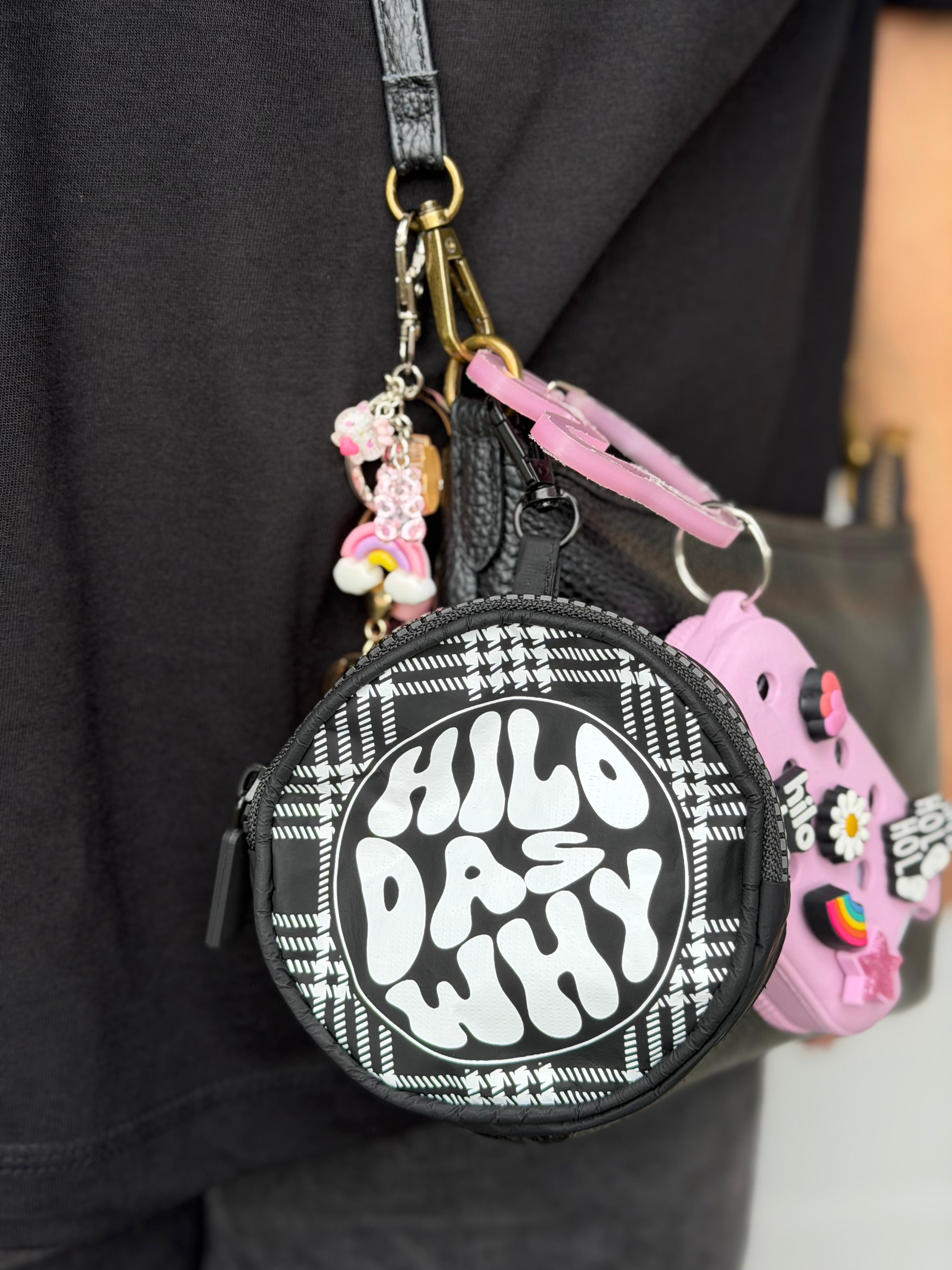 "Hilo das why" Mini Zip Coin Purses