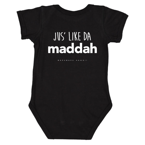 "Jus' like da maddah"