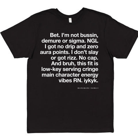 "Bet Bussin Sigma" (Adult Tee)