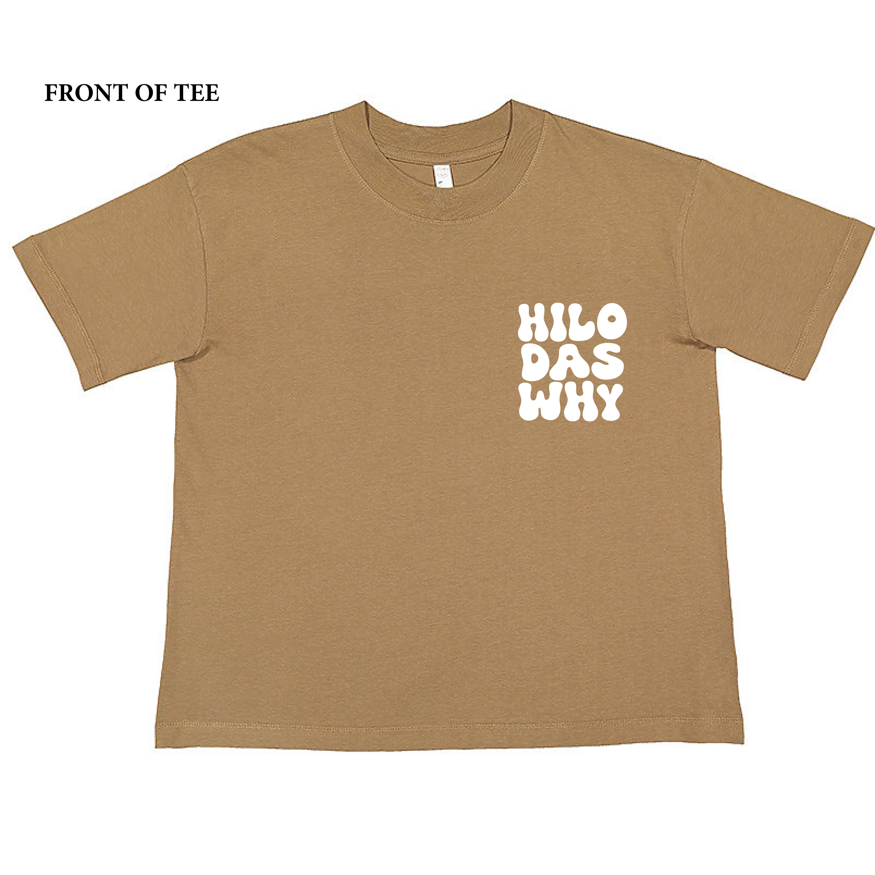"Hilo das why RETRO" (Women's Boxy Tee)