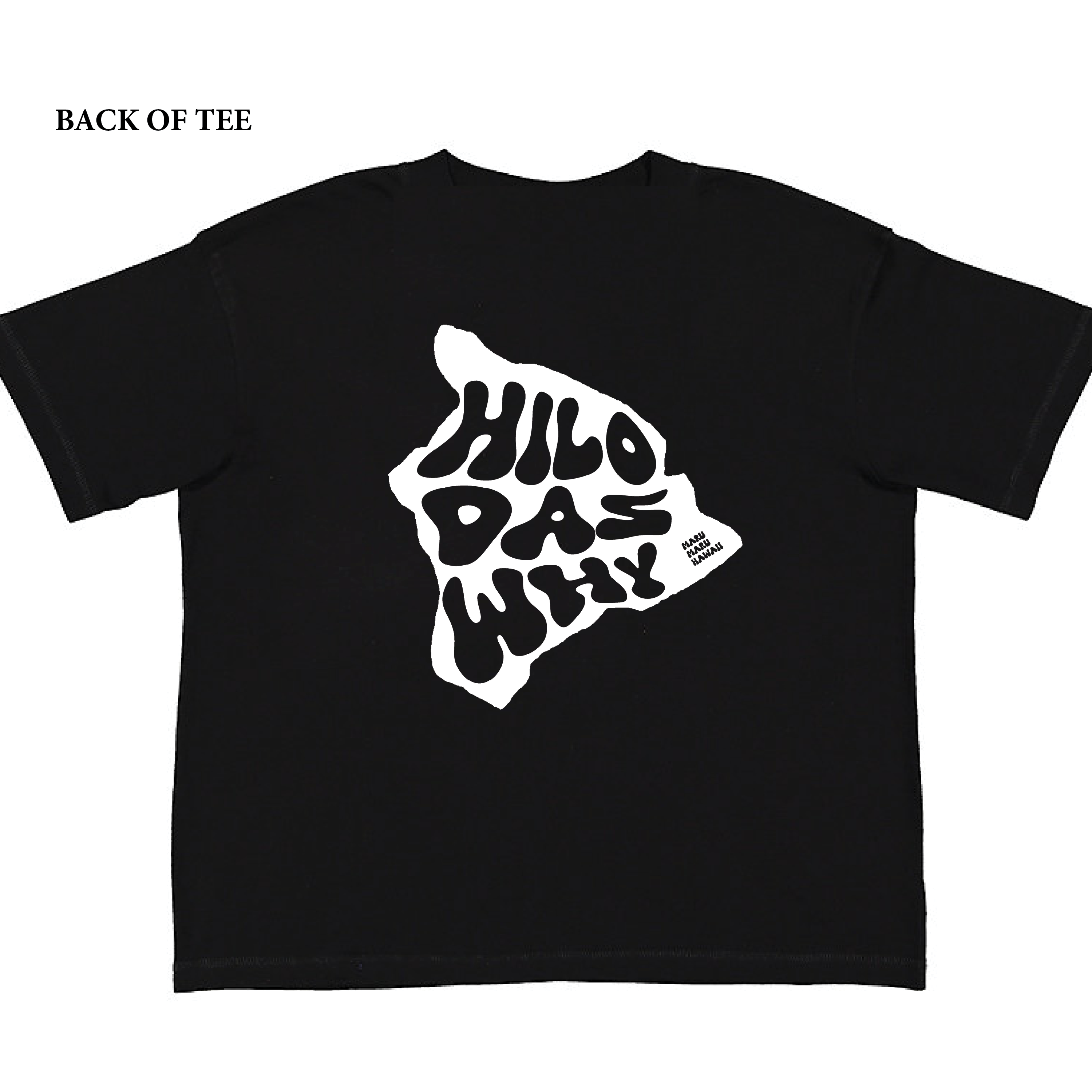 "Hilo das why" - Circle/Big Island (Women's Boxy Tee)