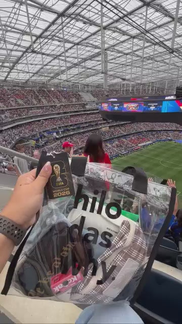 "Hilo das why" OG Clear Stadium Bag