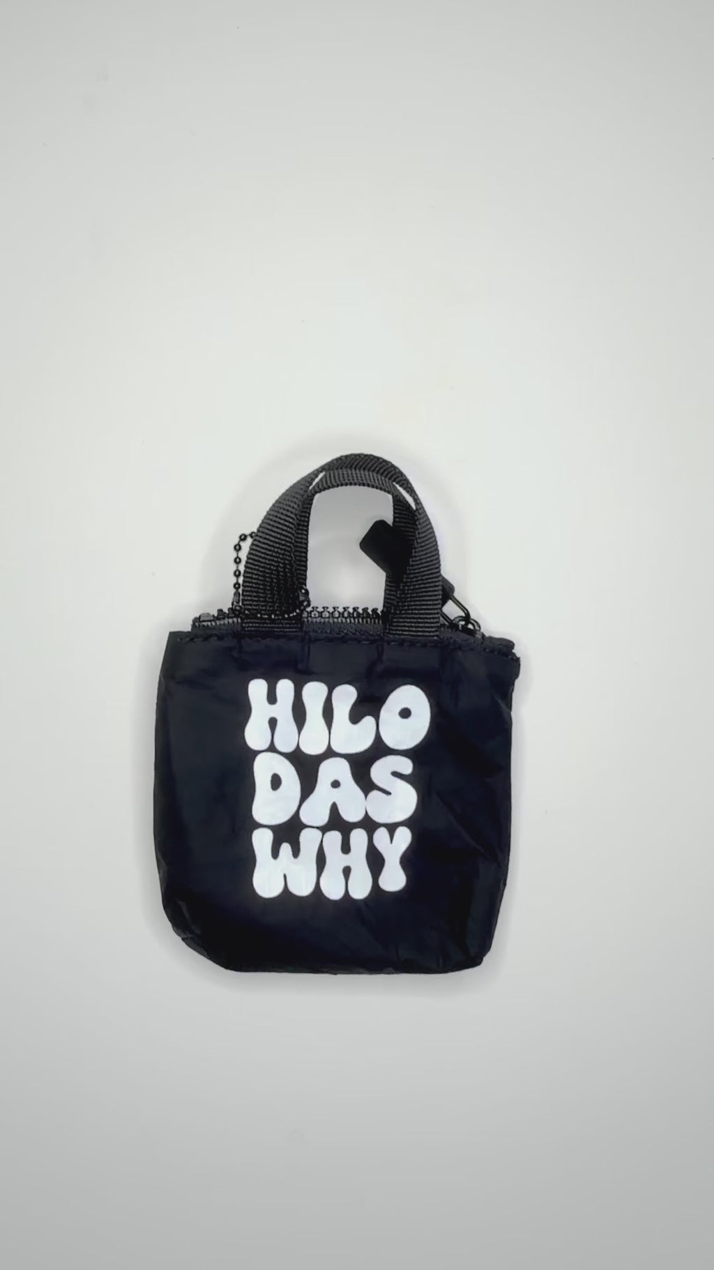 "Hilo das why" Mini Zip Coin Purses