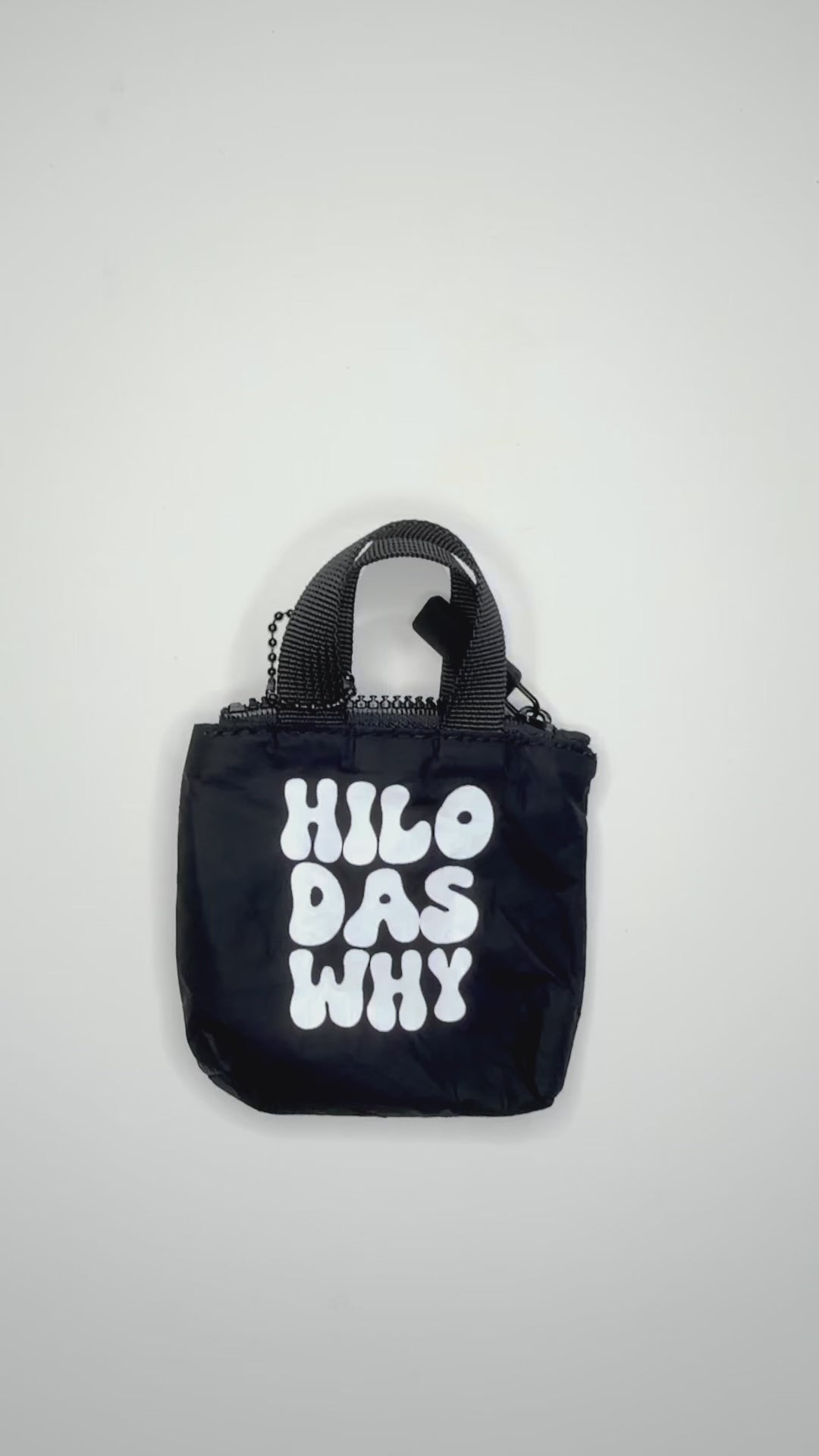 "Hilo das why" Mini Zip Coin Purses