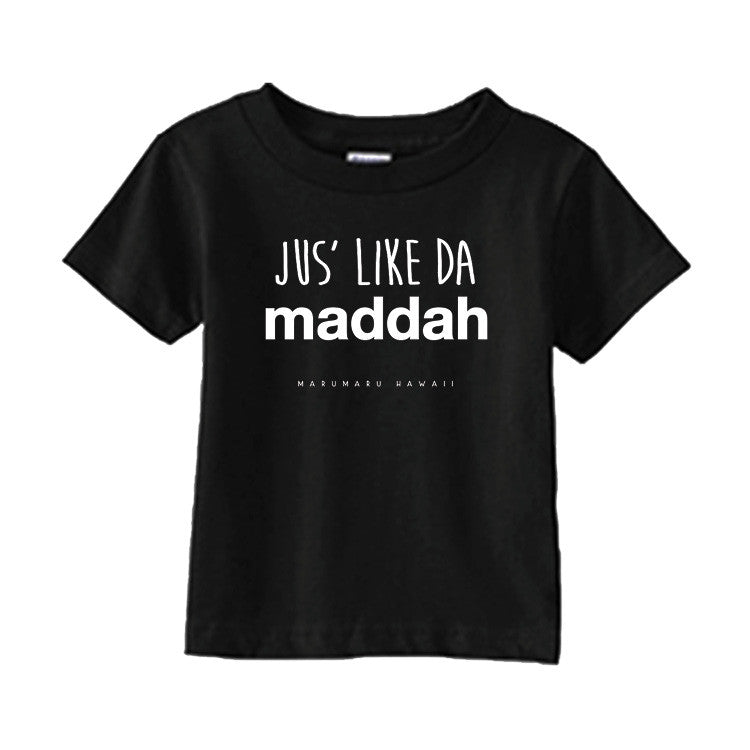 "Jus' like da maddah"